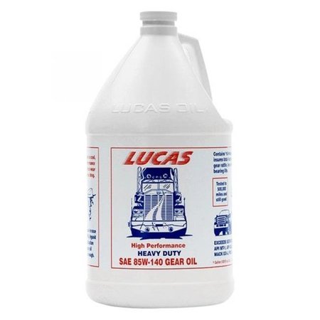 LUCAS OIL Lucas Oil Products LUC10045 1 gal SAE 85W-140 Plus Heavy Duty Gear Oil LUC10045